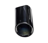 Tubo Di Scarico Per Auto Per BMW Serie 5 F10 F11 E60 E61 E39 528i 530i 535i 535d Terminale Di Scarico Terminali Di Scarico Ugello Marmitta Decorazione Gola Coda Tubo Di Scarico Auto(Black A)