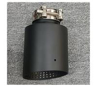 Tubo Di Scarico Per Auto Punta Di Scarico Universale Per Tubo Di Scarico Per Marmitta Per Auto In Acciaio Inossidabile Opaco Da 1 Pezzo Per VW GTI MK7 Golf 7 Terminale Scarico Auto(73MM IN 114MM OUT)