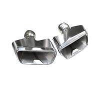 Tubo Di Scarico Per Auto Terminale Di Sico Sportivo Per BMW G30 G31 530i 540i 2018-2020 Di Sico Sportivo In Acciaio Inossidabile Look M550i. Tubo Di Scarico Auto(Silver)