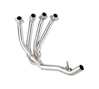 Tubo di scarico Per CBR600F 2011 2012 2013 Per Escape Tubo Collegamento Collettore Scarico Motocicletta Adattatore Connettore Tubo Collegamento Scarico Motocicletta