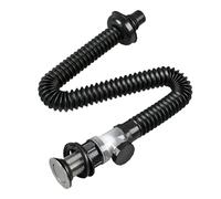 Tubo di scarico per lavabo, scarico con tubo di scarico, per lavabo, doccia, WC