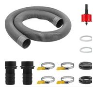 Tubo di scarico per lavastoviglie, 1 m, ricambio per Vortex per indesit per smeg, kit di prolunga flessibile per tubo di scarico, 32 mm