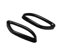 Tubo di scarico Per Mercedes Per Benz Per Classe C Per GLC Per B Terminale di scarico Trim Acciaio inossidabile Nero lucido Sostituzione