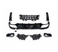 Tubo di Scarico Per Mercedes Per Benz Per Classe S W223 S63 AMG Sport Version Paraurti Posteriore Diffusore Marmitta Tubo Di Scarico Punta