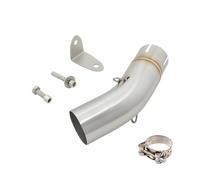 Tubo di Scarico per Moto 51mm Moto Di Scarico Modificato Metà Di Collegamento Tubo Collegare Il Tubo Per Suzuki Per GSXS1000 Per GSX S1000F Per KATANA 1000 2015-2021