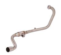 Tubo di Scarico per Moto Per SUZUKI Per GIXXER155 Per GSX150F Per GIXXER SF 155 Per GSX 150F Di Scarico Fuga Moto Silenziatore Anteriore Centrale Di Collegamento Tubo