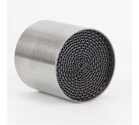 Tubo di Scarico per Moto Scarico Anteriore Mid End DB Killer Deflettore Silenziatore Per Auto Moto 35mm 42mm 45mm 48mm 50mm 53mm Catalizzatore Rumore Suono Eliminatore(48mm)