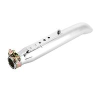 Tubo di scarico per moto, silenziatore di scarico per moto universale Silenziatore di scarico per moto galvanico retrò con riduttore 35/39/43 mm