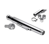 Tubo Di Scarico Per Motocicletta Per CG125 CB500 VT500 CM300 CM500, Marmitta Di Scarico Galvanizzata, Stile Retrò Vintage Classico Tubo di scarico per motocicletta(Colore 9)