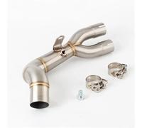 Tubo Di Scarico Per Per CB1000R 2009-2018 51 Mm Marmitta Di Scarico Tubo Di Collegamento Centrale Tubo Di Attacco Adattatore Connettore Tubo Di Scarico Moto(Colore 2)