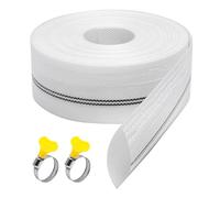Tubo di scarico piatto, 10 m x 1,2 pollici, tubo in tessuto, tubo piatto, tubo dei vigili del fuoco, pompa sommergibile per pompe sommergibili e altre pompe dell'acqua, scarico, irrigazione giardino