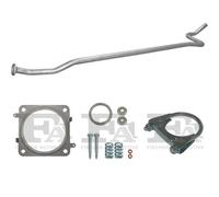 Tubo di scarico POLMO per CITROEN C2 Hatchback 1.1, 44 KW