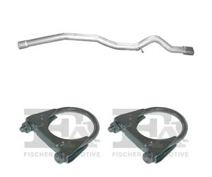 Tubo di scarico POLMO per MERCEDES B180 W245 2.0, 80 KW