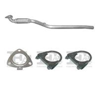 Tubo di scarico POLMO per OPEL Meriva A MPV 1.6, 64 KW 1.6, 74 KW 05/03-