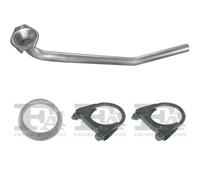 Tubo di scarico POLMO per VOLKSWAGEN Golf II Hatchback 1.6, 39 KW