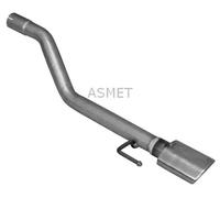 Tubo di scarico posteriore 05.245 ASMET per OPEL ASTRA J Sports Tourer