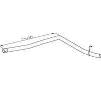 Tubo di scarico posteriore 28609 DINEX per IVECO DAILY IV Furgone
