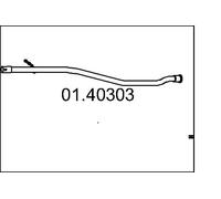 MTS 01.40303 Tubo gas scarico