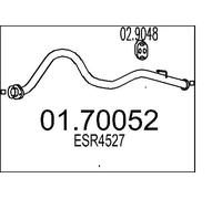 MTS 01.70052 Tubo gas scarico
