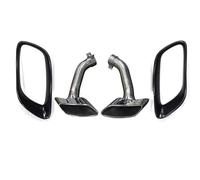 Tubo di Scarico Terminale Di Scarico Per Auto Per BMW Per X6 E71 V8 2008-2013 304 30 In Acciaio Inox Terminale Di Scarico Per Auto Ugello Quadrato(Exhaust Cover C)