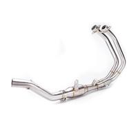 Tubo di scarico Tubo Di Collegamento Anteriore Centrale Modificato Per Scarico Moto Senza Silenziatore Per CBR500 CB500X CB500F CBR500R
