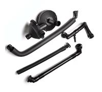 Tubo di sfiato carter Compatibile Con BMW Per E39 E46 E83 M52 320i 325i 520i 525i Auto PVC Plastica Nero Valvola Di Sfiato Del Basamento Separatore D'acqua 11617501566 116175045