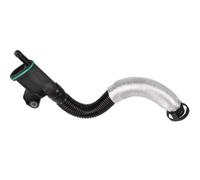 Tubo di sfiato del basamento compatibile con A4 A5 Carter Vacuum Breather Hose OEM: 06J103213E 06J103213D Auto PVC Plastica Nero Carter Valvola di sfiato Separatore d'acqua