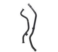 Tubo di sfiato del basamento compatibile con VW Per Touareg 2006 2007 2 pezzi tubo di sfiato del basamento dell'automobile tubo di sfiato del basamento tubo di sfiato OEM: 4L0131206 4L0131206A