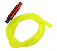Tubo di sfiato del tappo del serbatoio del carburante per moto con sfiato, valvola inversa e tubo dell'olio progettato per prevenire l'accumulo di pressione del serbatoio del carburante (arancioni)