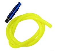 Tubo di sfiato del tappo del serbatoio del carburante per moto con sfiato, valvola inversa e tubo dell'olio progettato per evitare l'accumulo di pressione del serbatoio del carburante (blu)