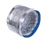 Tubo di sfiato dell'essiccatore in alluminio da 8 pollici Tubo di sfiato per ventilazione a prova di fuoco per ventola di scarico 1.5/3.0M Condotto flessibile in alluminio