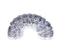 Tubo di sfiato dell'essiccatore per condotto in alluminio dell'aria da 3,1 pollici per ventilazione Tubo d'aria di ventilazione da 1,5 m per bagno cucina