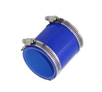 Tubo di silicone per tubo di aspirazione dell'auto Tubo flessibile in silicone, connettore dritto, raccordo for tubo di aspirazione turbo intercooler for auto, blu, diverse misure(ID 57MM)