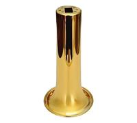 Tubo di soffiaggio elettrico dritto svasato compatibile con Yamaha YDS150 YDS120(Gold)