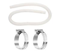 TUBO DI SOSTITUZIONE POLCIA POLCHI FILTRO POLCIO 150 cm con 2 pcs Adattatore Adattatore Set leggero flessibile durevole per le piscine che mantengono la pulizia