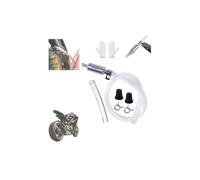 Tubo di spurgo dei freni, kit di strumenti per lo spurgo della valvola di controllo unidirezionale per auto e moto, frizione per sistema frenante idraulico, 2025 aggiornato universale per liquido dei