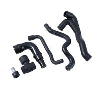 Tubo di spurgo del basamento compatibile con VW per Jetta per Bora 1J2 1998 1999 2000 2001 2002 2003 2004 2005 6 Pz Kit tubo flessibile del basamento dell'automobile OEM: 06A103247 06A103221AH