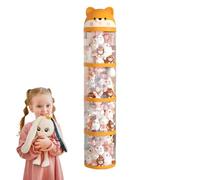 Tubo Di Stoccaggio Degli Animali - Secchio Pratico Per Peluche | Display Bambola Della Tubo Dei Giocattoli Morbidi Displayget Porta Archivi Bambole Adatto La Stanza Bambini, Scuola Materna, I Viaggi E