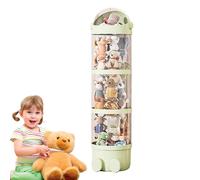 Tubo Di Stoccaggio Di Animali Ripieni, Secchio Trasparente Per L'organizzatore Giocattolo Per Bambini, Supporto Per Bambole Di Animali Da Animale In Piedi, Supporto Per Mantelle Per Bambole Per Animal