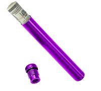 Tubo di stoccaggio in metallo - Contenitore da viaggio compatto, supporto sigillato portatile, mini organizzatore, leggero, tubo in alluminio resistente | Scatola portapillole impermeabile ermetica