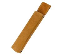 Tubo di stoccaggio per asta di saldatura, contenitore per asta di saldatura in pelle bovina anti-scottatura, borsa per strumenti di saldatura, contenitore per asta di saldatura, kit di attrezzi, aste