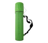 Tubo di stoccaggio per elettrodi per asta di saldatura, 350 mm, 4 clip e cinghia per elettrodi fino a 5 kg di capacità, contenitore in plastica resistente all'umidità, con trasporto (verde)