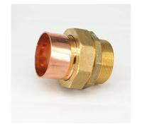 Tubo di unione terminale for saldare in rame, maschio da 2" e ID 54 mm, for condizionatore d'aria, frigorifero, impianto refrigerazione