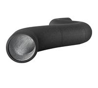 Tubo di ventilazione flessibile per asciugatrice - Tubo di protezione in alluminio a 4 strati resistente, tubo di ventilazione estensibile da 10/16 piedi per asciugatrice, HVAC, vieni