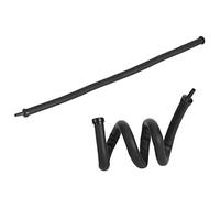 Tubo diffusore d'aria a ossigeno per acquario, in plastica morbida e flessibile, per impianti idroponici e acquari, 20 cm, 30 cm, 45 cm, 60 cm (opzionale), acquario (60 cm testa singola, 2 per