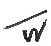Tubo diffusore d'aria a ossigeno per acquario, in plastica morbida e flessibile, per impianti idroponici e acquari, 20 cm, 30 cm, 45 cm, 60 cm (opzionale), acquario (testa singola da 20 cm, 5 pezzi