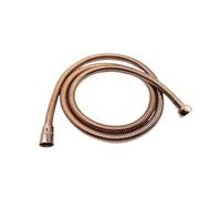 Tubo Doccia Anti-Piega & Antigoccia, Flessibile Doccia Nero Bianco Raccordo For Bagno Tubo Bagno Acciaio Inossidabile 150 Cm Dell'acqua Cromato Spazzolato Oro Grigio Bronzo(Rose Gold)