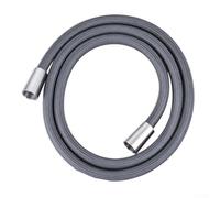 Tubo doccia con ottimizzazione del flusso esterno e interno liscio per prestazioni di erogazione dell'acqua costanti (grigio(2))