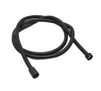 Tubo doccia di ricambio, Tubo doccia in acciaio inossidabile 304 argento nero 2,0-3,0 m(Black,3.0M)