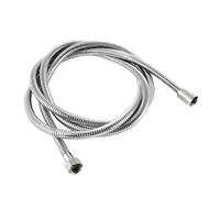 Tubo doccia spesso opzionale da 2 m/2,5 m/3 m, tubo dell'acqua morbida generale in acciaio inossidabile 304, accessori per il bagno(Light Brushed Nickel,2,5 m)